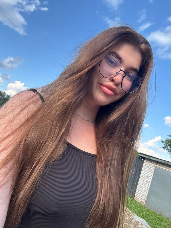 Selfie session in rural Мещёры streets and neighborhoods