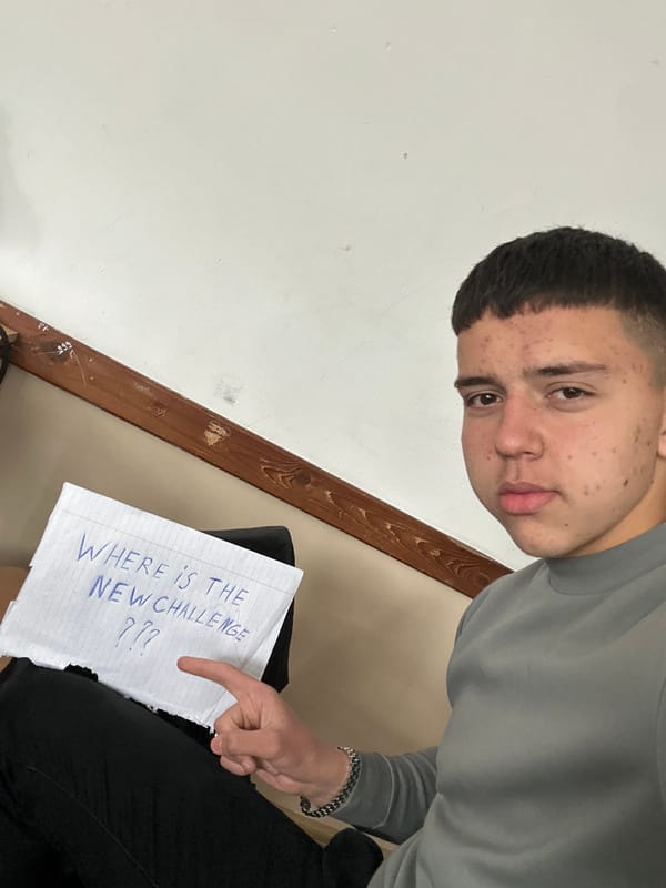 Bulgarian students demand missing challenge in classroom protest