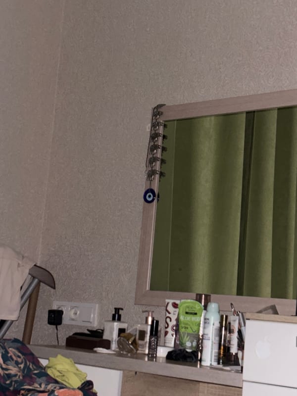 Late-night at home: bedroom and bathroom details, UEFA on TV