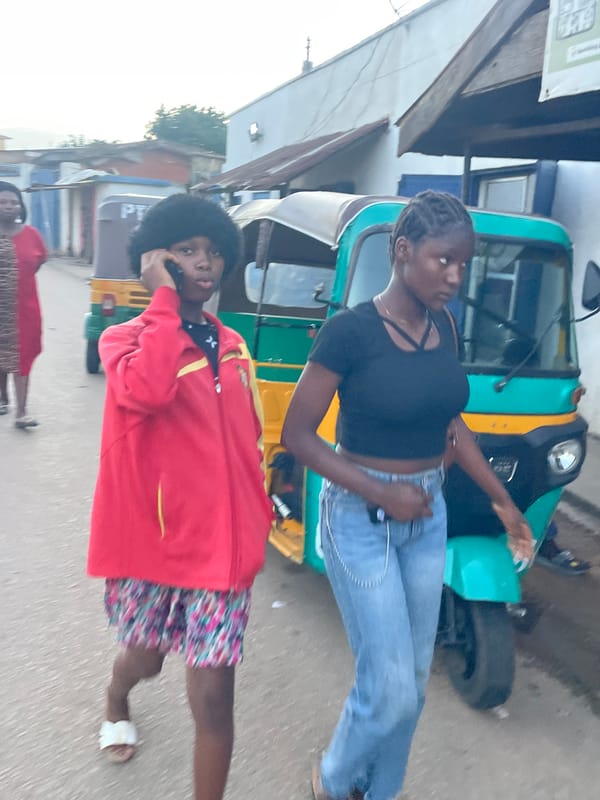 Afternoon street life across Jos, Nigeria