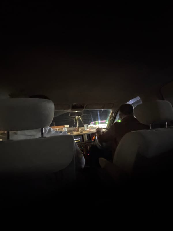 Two friends share pizza and beer at Yerevan restaurant