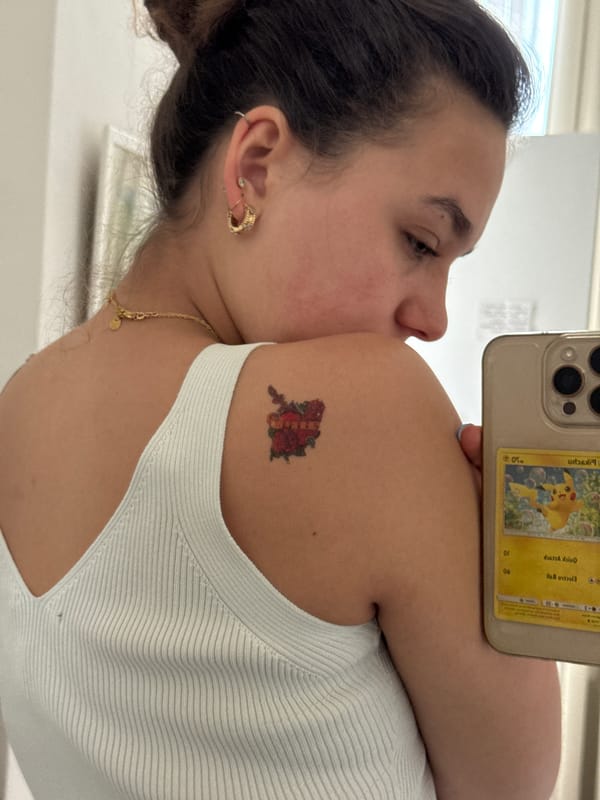 Woman with smartphone and Pikachu spotted in Milan