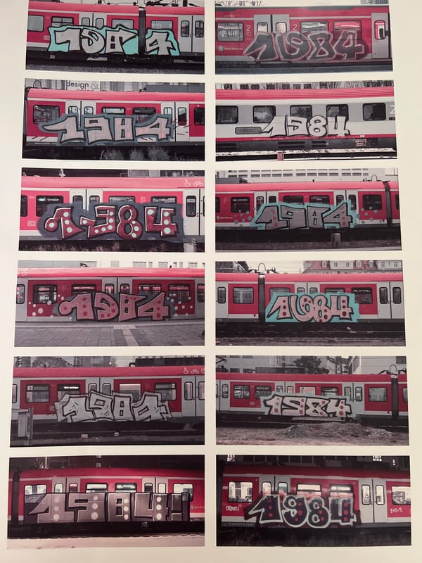 Street art and creative works documented across Madrid