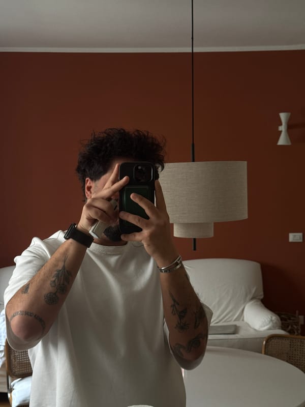 Person rests in Milan bedroom Friday morning