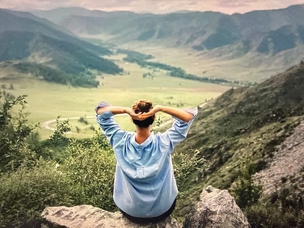 Quiet moments on the rocks and water near Ufa