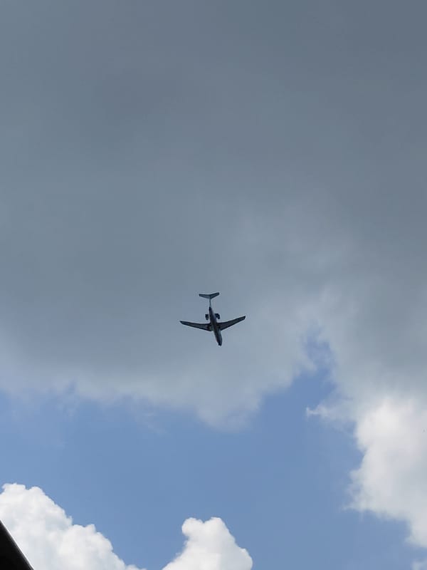 Planes overhead, food on the stove, quiet Novosibirsk morning