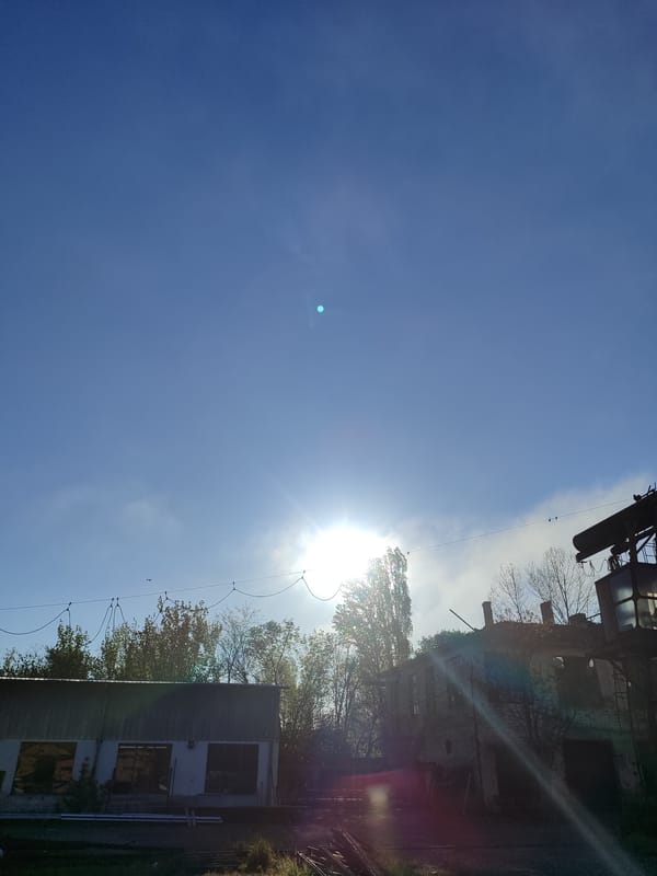 Clear spring morning documented in Burgas, Bulgaria