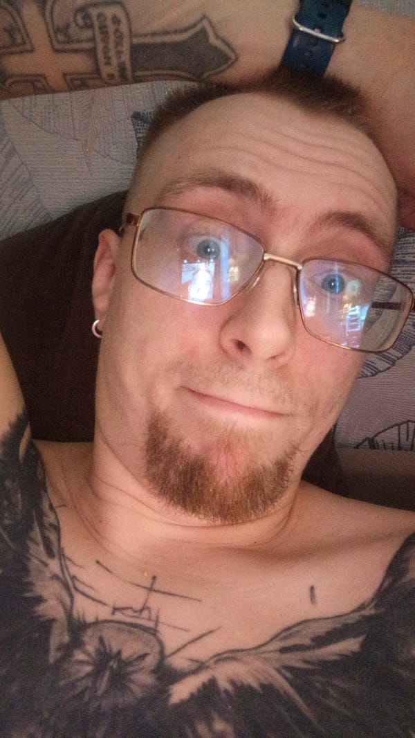 Casual afternoon snapshots mixing selfies, tattoos, and a toy gun