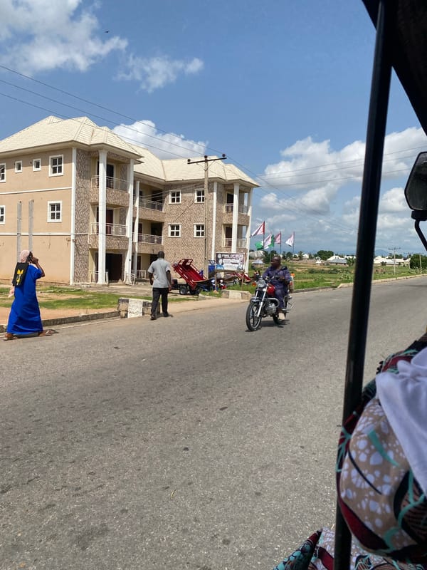 Streets and campus spaces around Jalingo, Nigeria