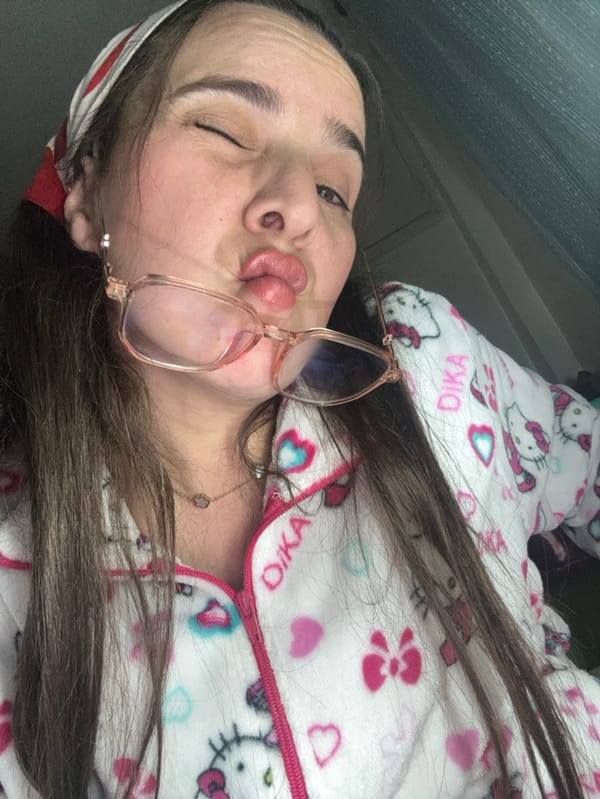 Woman Takes 30 Playful Selfies in Hello Kitty Pajamas