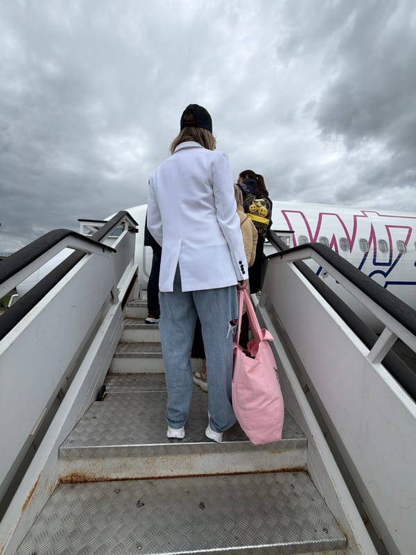 Wizz Air passengers board flight at Beauvais-Tillé Airport