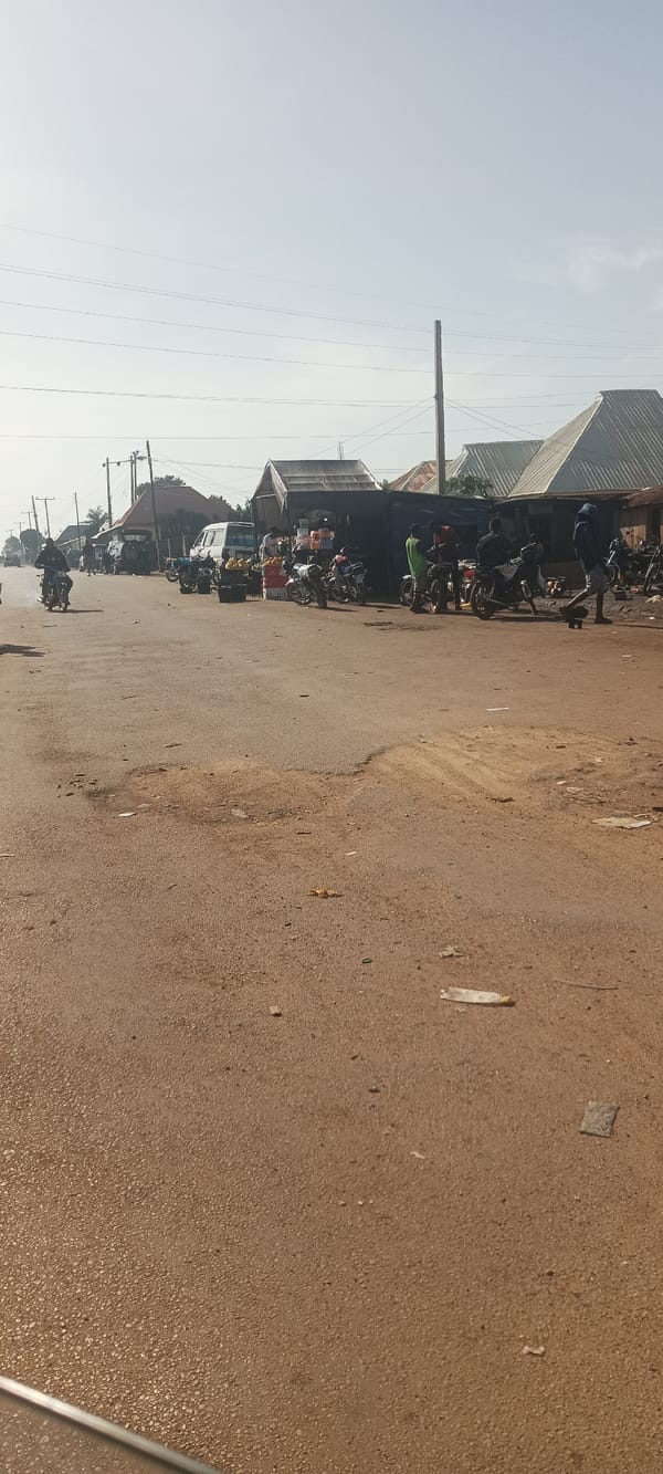 Morning street scenes captured in unidentified market district