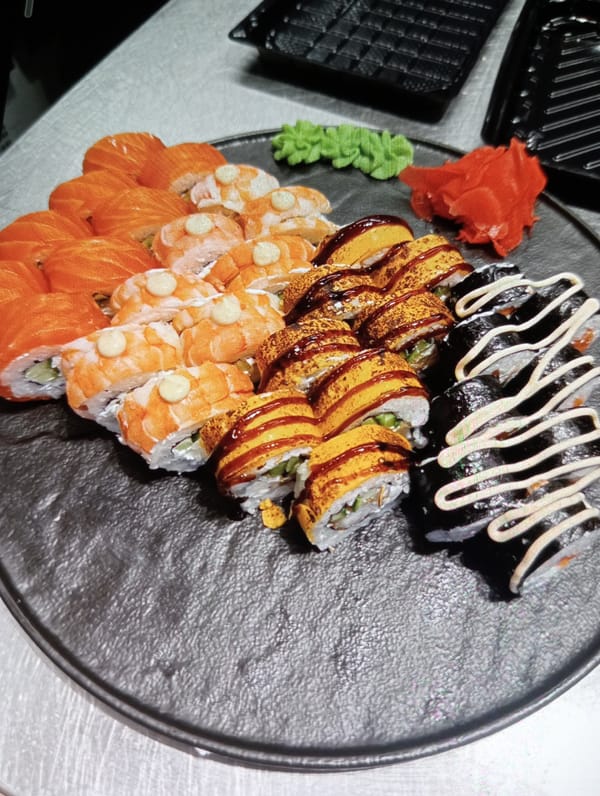 Restaurant dinner and home moments in Mykolaiv, Ukraine