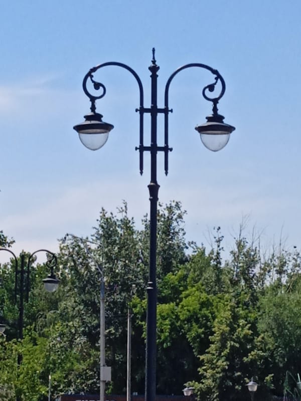 Morning tour of modern Semey streetscape and public amenities