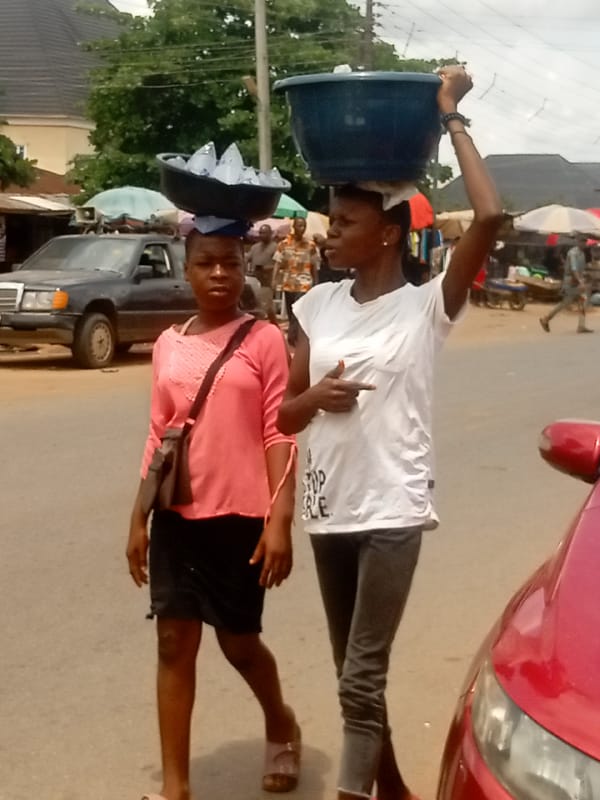 Daily life unfolds in Ogidi markets and streets