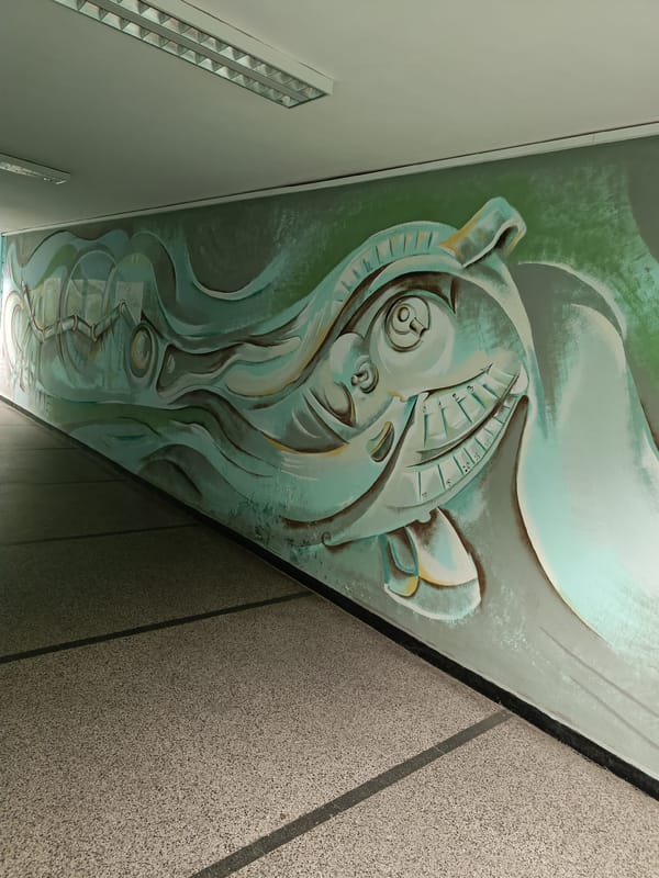 Sofia residents document street art and restaurant dining scenes