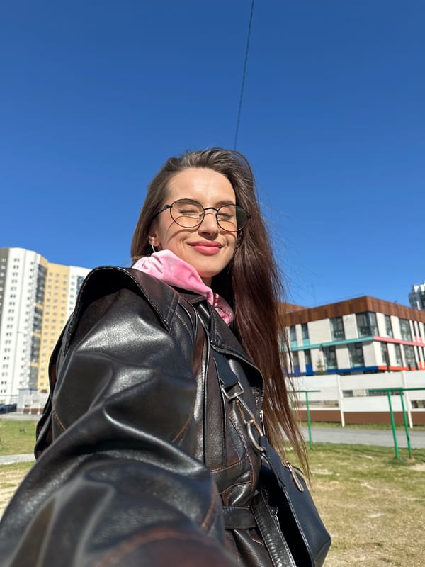 Woman documents playground visit with toddler in Yekaterinburg