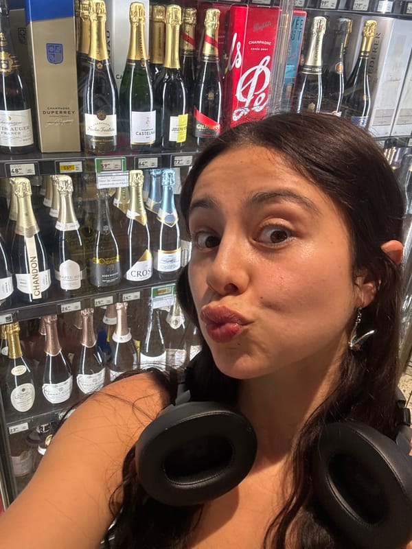 Woman takes selfie at South Perth liquor store
