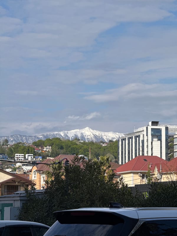 Clear skies and mountains observed in Sirius, Russia