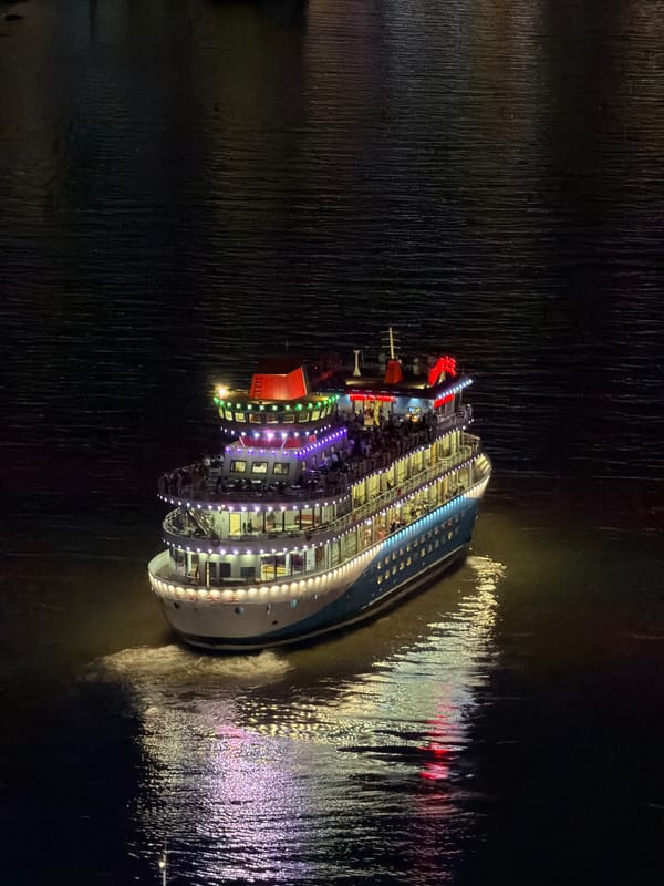 Night portraits and river scenes in Chongqing's historic district