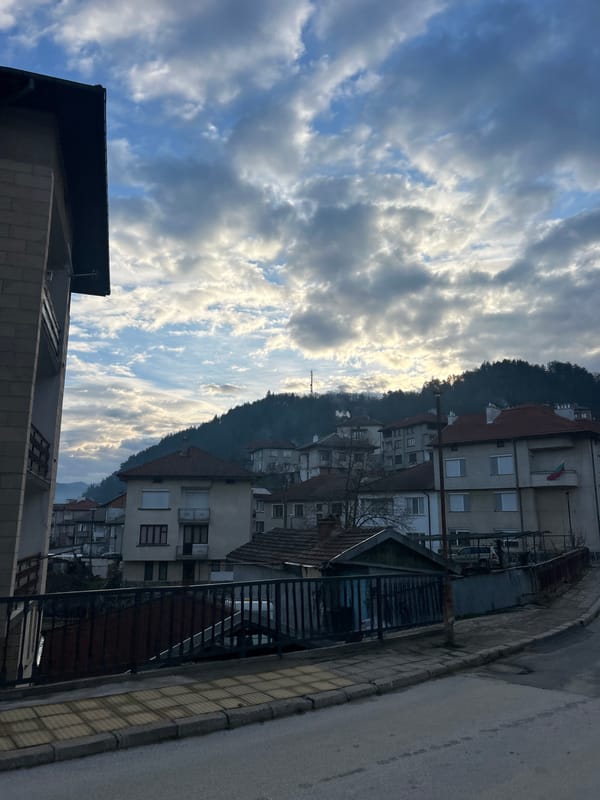 Morning scenes captured across Zlatograd, Bulgaria in early hours