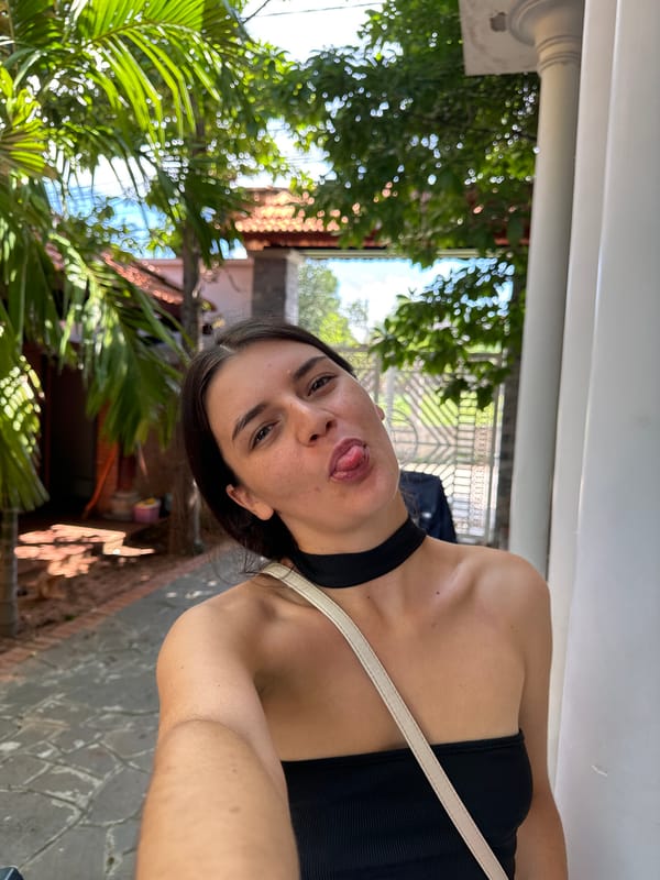 Roadside selfies during a coastal ride in Mũi Né