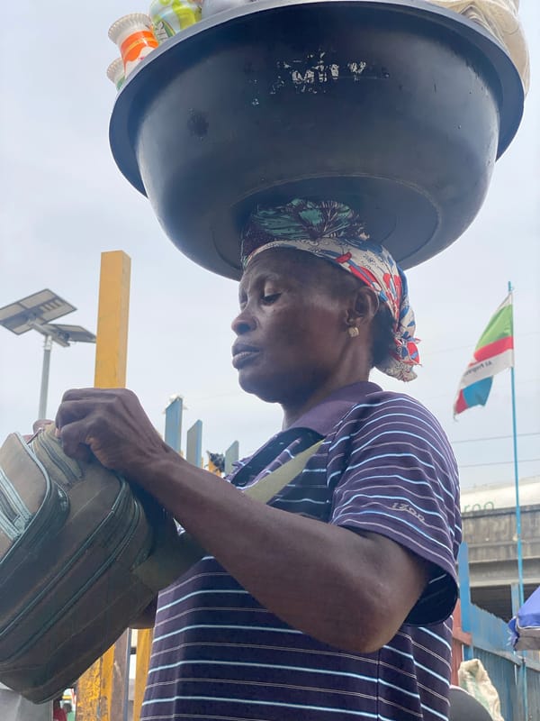 Lagos street markets buzz with vendors, shoppers during afternoon