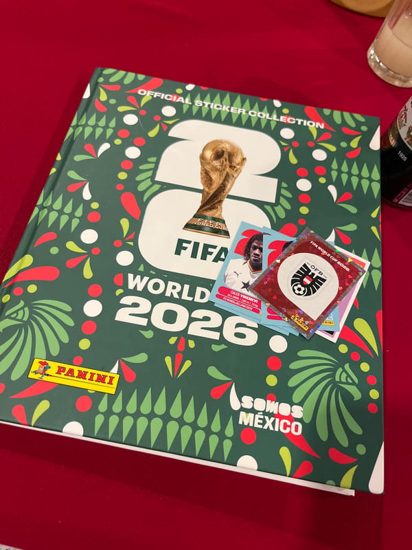 World Cup 2026 sticker album spotted in Mexico
