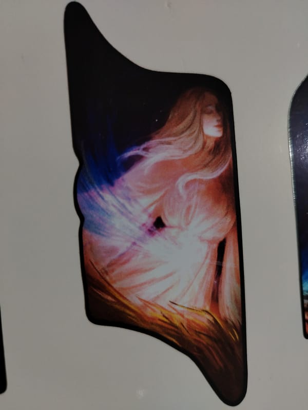 Resident documents stickers and snowy Izhevsk cityscape views