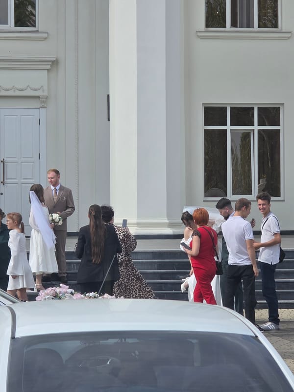 Wedding ceremony captured in Krasnodar, Russia