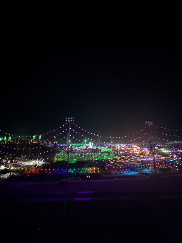 Illuminated festival event observed in North Las Vegas