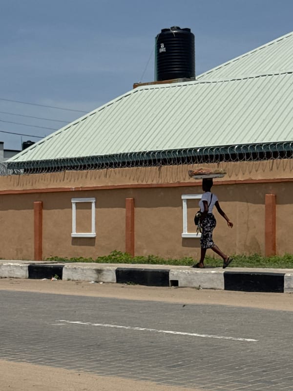 Daily life unfolds on Badagry streets during midday hours