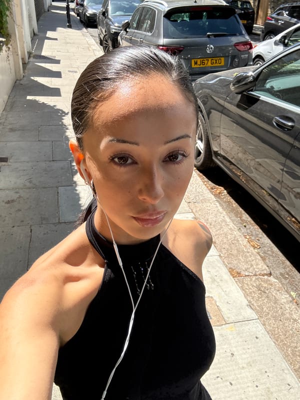 Portrait and architecture from a west London street