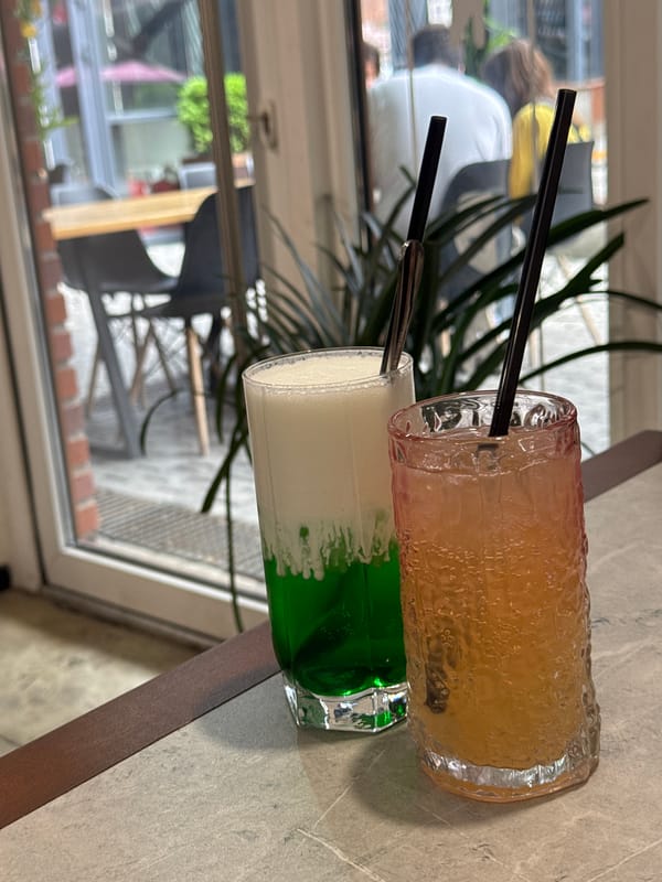 Afternoon at a Saint Petersburg café and cultural hangout
