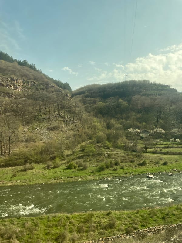 Iskar River rapids documented near Tserovo, Bulgaria