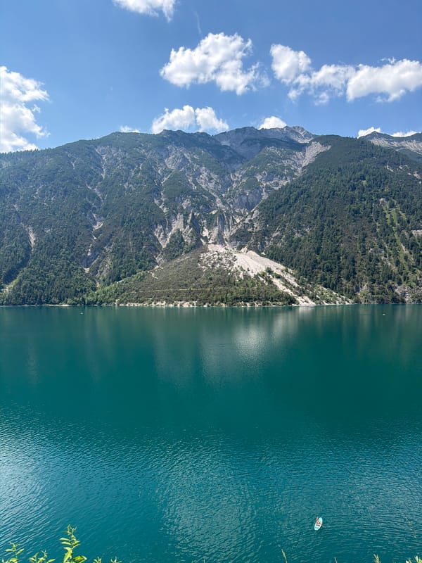 A sunny afternoon on Lake Achensee, Pertisau