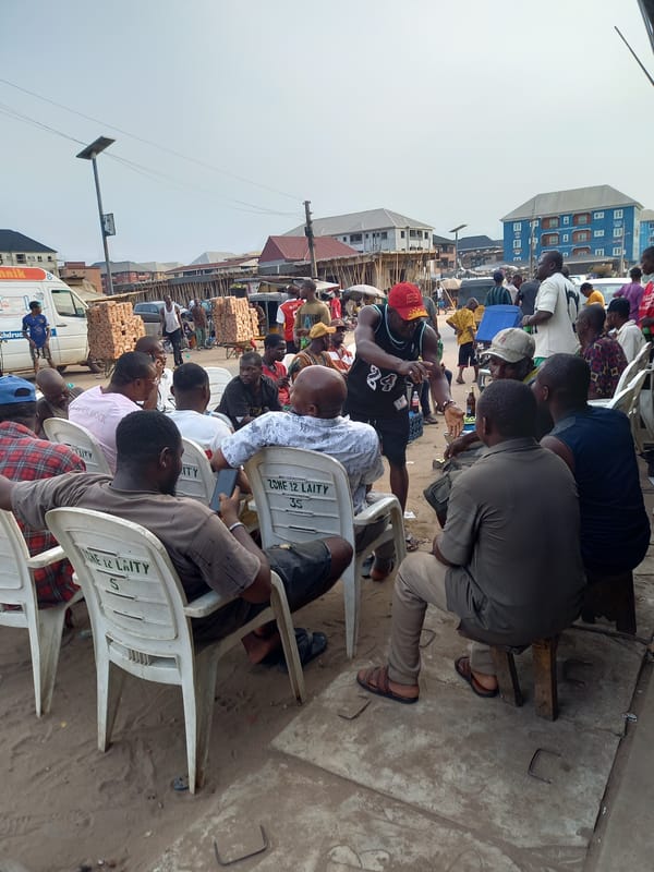 Daily life scenes documented across Onitsha markets and community