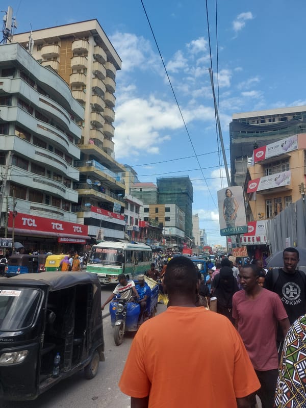 Morning street life documented across Dar es Salaam