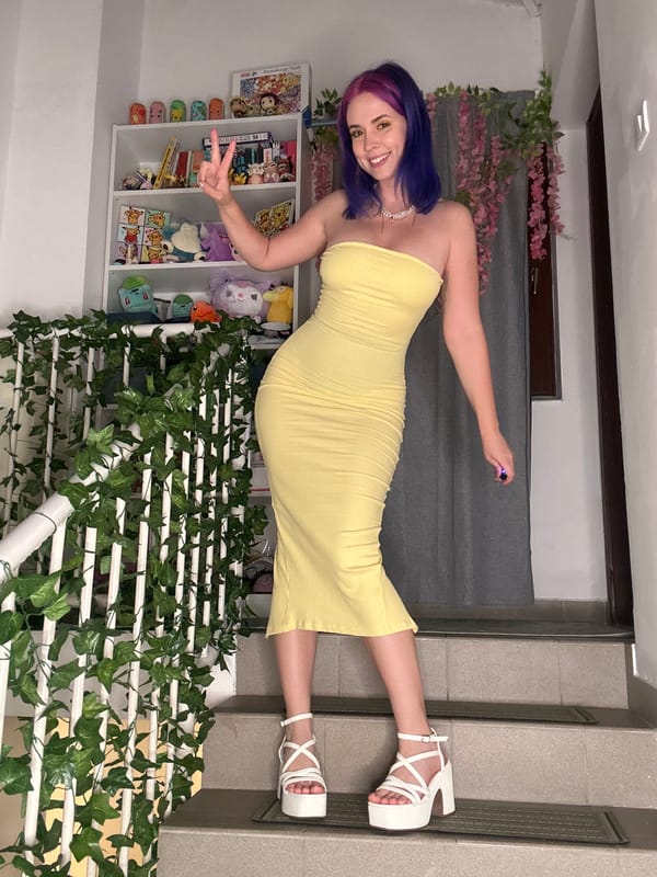 Woman poses for photo shoot with Pokemon toy in Zagreb