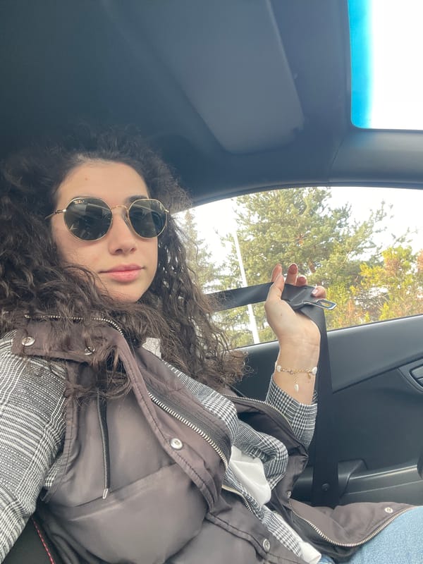 Young women share casual car moment in Sofia