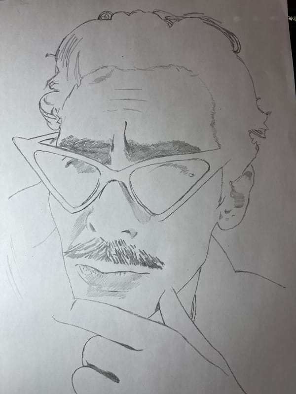 Artist creates portrait sketches in Jos, Nigeria