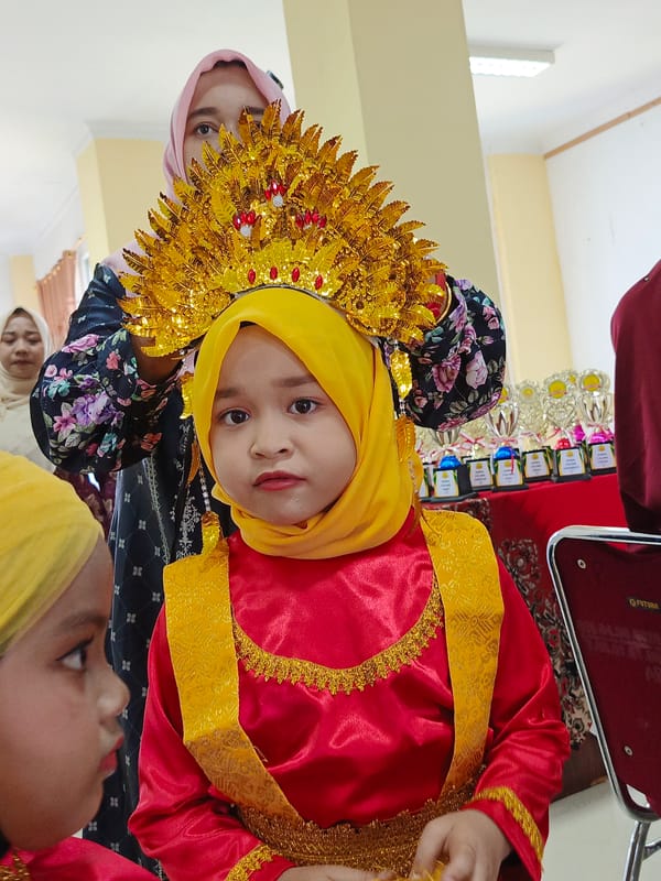 Kindergarten graduation ceremony unfolds in Lhokseumawe, Indonesia
