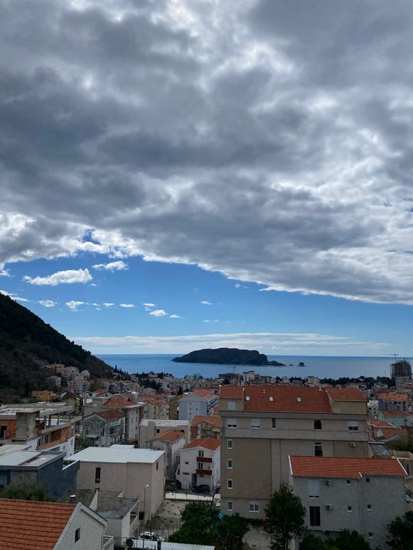 Spring morning scenes documented across Budva, Montenegro
