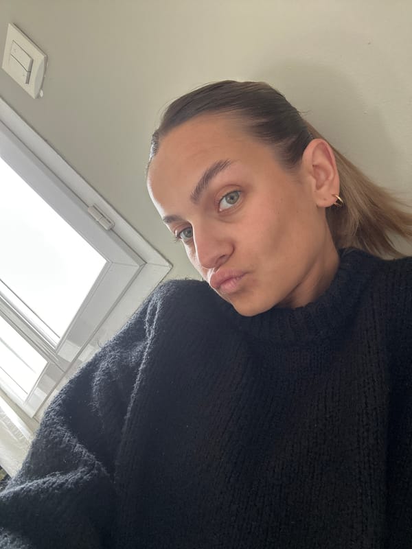 Woman photographed in multiple angles inside Veauchette home