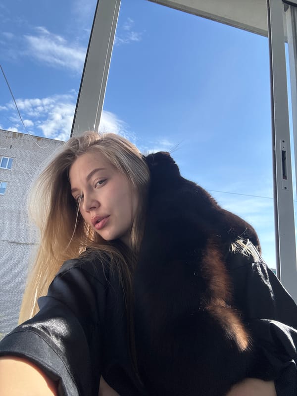 Portrait session documented in Chaikovsky, Russia early morning