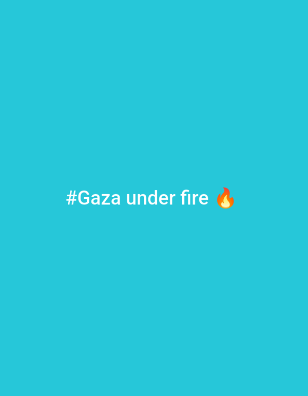 Gaza hashtag posts documented in 48-second span