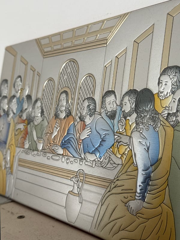 Last Supper artwork and Porsche showroom spotted in Varna