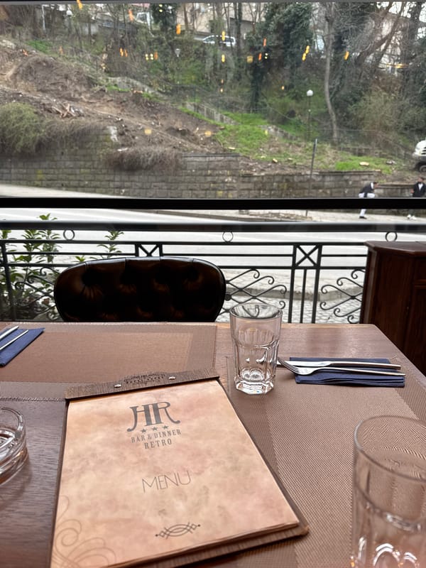 Diners document restaurant experience in Haskovo, Bulgaria