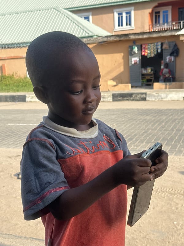 Everyday street life in Badagry, Nigeria