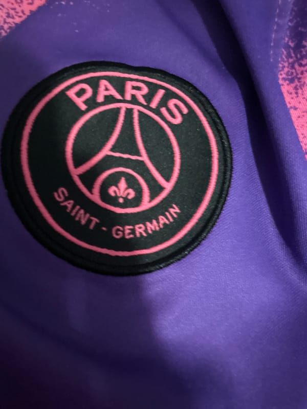 Evening at home watching Germany soccer match in PSG gear